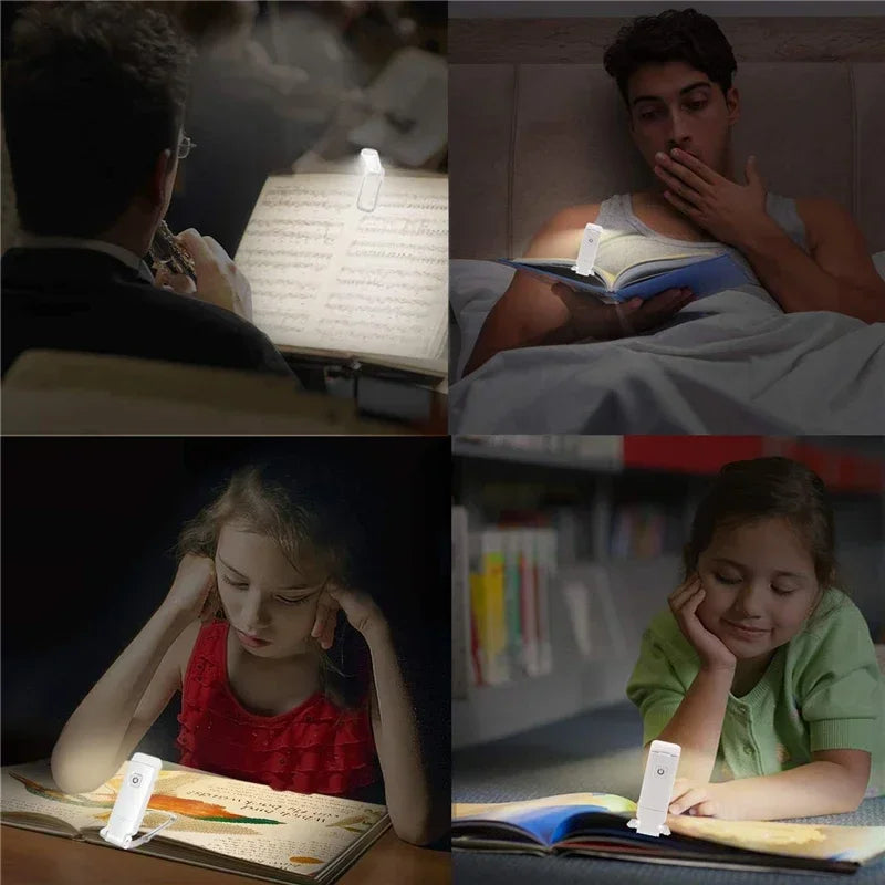 GlowNest™ LED Book Reading Light