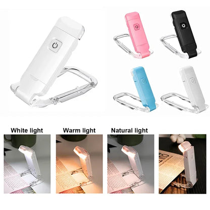 GlowNest™ LED Book Reading Light