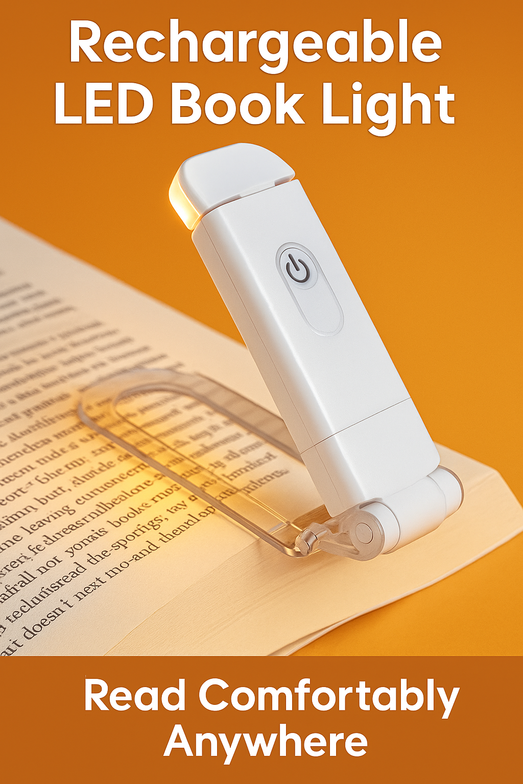 GlowNest™ LED Book Reading Light